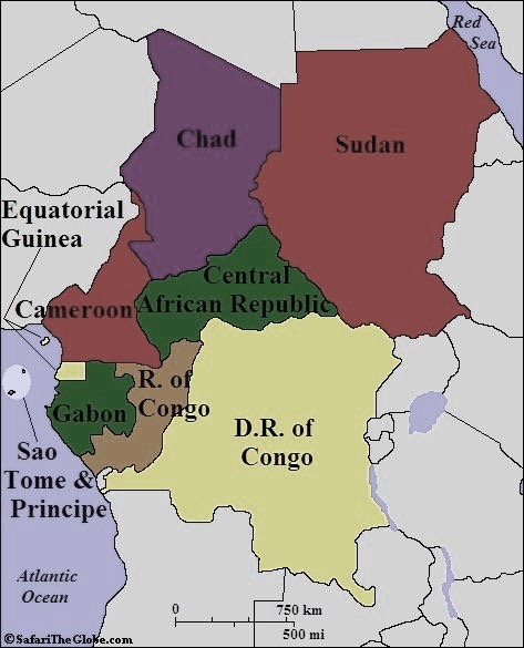  Afrique centrale 
