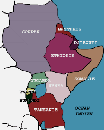  Afrique de l’Est 